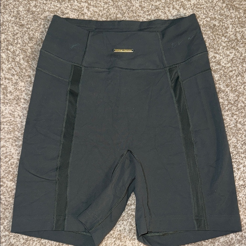 Gymshark Women's Whitney Simmons Gray Bike Shorts